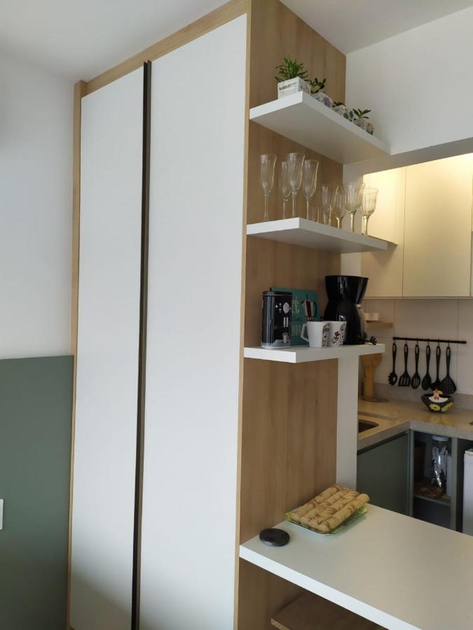 Apartment Loft Com Garagem E Piscina Predio Frente Mar