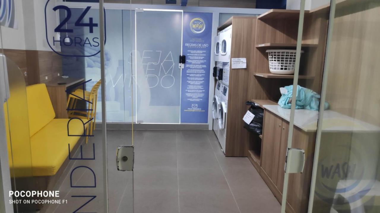 Apartment Loft Com Garagem E Piscina Predio Frente Mar