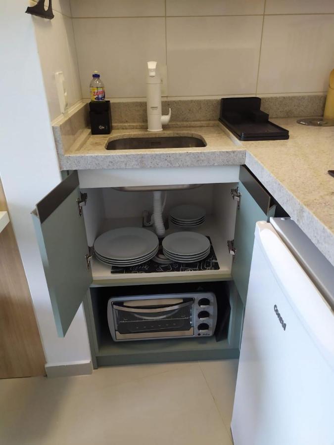 Apartment Loft Com Garagem E Piscina Predio Frente Mar